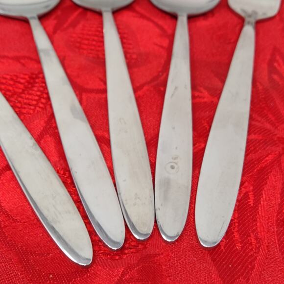5X WMF CROMARGAN Korea 18/10 Stainless Flatware 4 Table Soup Spoons Dinner Fork - Picture 9 of 13